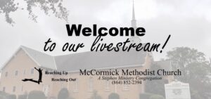 Visit our livestream page to worship with us online 