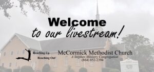 Visit our livestream page to worship with us online 